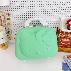 سانريو مرحبا لطيف 14 بوصة للأطفال KT للسفر المدرسي-ماكياج محمول وأمتعة مستحضرات التجميل - Product Image 5