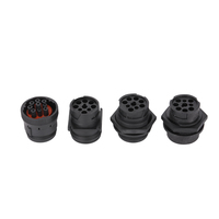 J1939 Conector negro de 9 pines Conector Deutsch