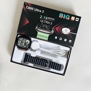 Reloj Inteligente T900 Ultra 2 Square, Cronógrafo Unisex para Llamadas, Pago sin Conexión Alipay, Frecuencia Cardíaca, Podómetro, Presión Arterial - Product Image 3