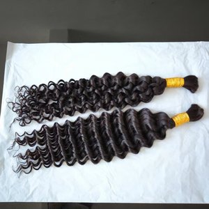 Số lượng lớn Boho bện nước sâu sóng Jerry xoăn không có sợi ngang phần mở rộng tóc người-số lượng lớn bện với màu sắc tươi sáng - Product Image 6