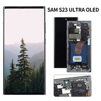 Venta al por Mayor de Pantalla de Repuesto para S23 Ultra, OLED de 6.8 Pulgadas, con 1 Año de Garantía, Calidad OEM Original