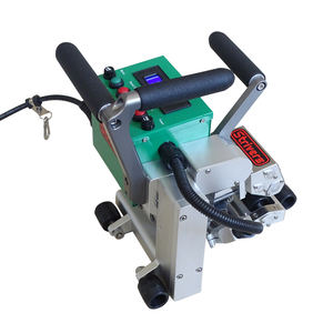 220V 1400W Machine à souder géomembrane en plastique revêtements d'étang HDPE forme de soudeuse à cale chaude 0.5 à 2.0mm d'épaisseur - Product Image 4