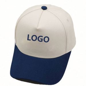 Casquette de baseball personnalisée en gros, de haute qualité, 100% coton, profil haut, 5 panneaux, avec logo brodé personnalisé - Product Image 6