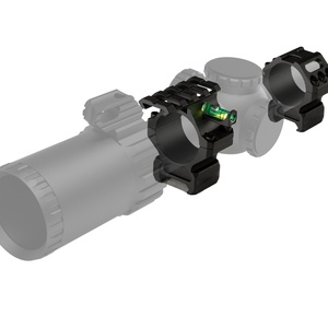 Anillas para mira telescópica BANGBANG, tubo de 30 mm con calibración horizontal y altura central de 1.0 pulgadas para observación en exteriores (Negro) - Product Image 6