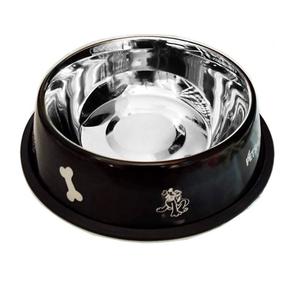 Bol pour chien en acier inoxydable antidérapant à double paroi personnalisé grand bol d'eau potable pour animaux de compagnie assiette d'alimentation pour chiens - Product Image 5