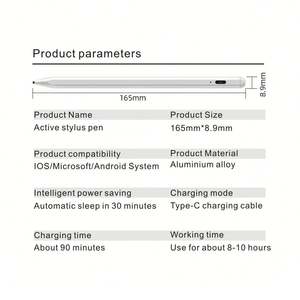 Juego de 4 Puntas de Repuesto para Lápiz Óptico de Alta Sensibilidad, Punta de Lápiz Anti-fricción para Tableta <span class=keywords><strong>Huawei</strong></span> M-<span class=keywords><strong>Pencil</strong></span> / Honor Magic-<span class=keywords><strong>pencil</strong></span> - Product Image 5