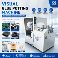 Máquina Dispensadora de Pegamento de Dos Componentes AB con Posicionamiento Visual Inteligente de 3 Ejes, Dispensador de Alta Precisión para Resina Epoxi, Silicona y Pegamento de PU