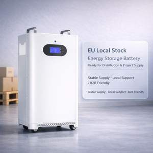 ตู้ยืน LiFePO4 15kWh ใช้แบตเตอรี่51.2V 300Ah มีล้อ CE RS485คลังสินค้าในยุโรป - Product Image 1