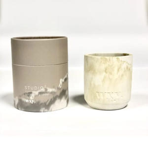 Cilindro de cartón kraft para envasar velas y frascos de vidrio, diseñado para los mercados minoristas, de regalos y de lujo. - Product Image 1