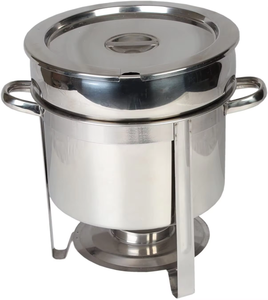 Deluxe 7 Qt. Chauffe-soupe de buffet d'acier inoxydable, soupière de partie - Product Image 2