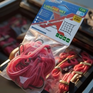 Red de sujeción para equipaje de 25x25 cm y 4 mm de diámetro para un transporte seguro de mercancías - Product Image 3