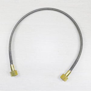 Tuyaux haute pression en caoutchouc noir 20 MPa, anti-explosion, pour gonflage et conduction de gaz, tube de remplissage de pont métallique G5/8 - Product Image 6