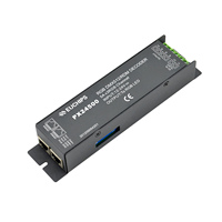 Controlador de Luces LED EUCHIPS, 12-24VDC 5A, Decodificador DMX/RDM RGB de 3 Canales, Controlador DMX PX24500, Garantía de 3 Años
