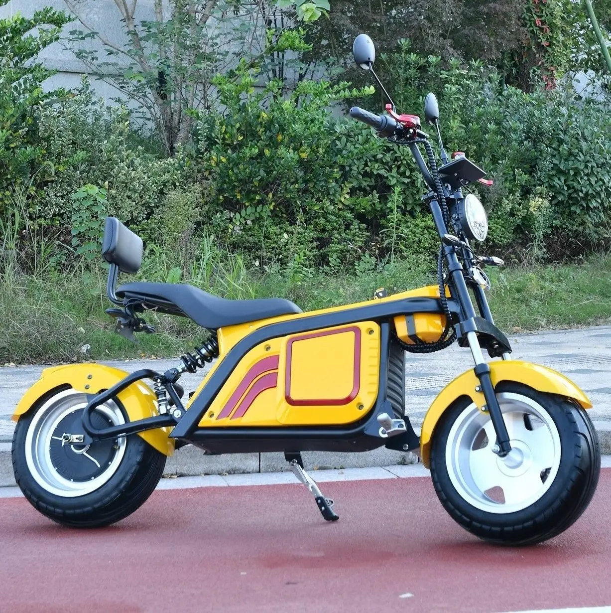 Fabriek Originele E-Scooter 1000 Watt Elektrische Scooter Elektrische Bromfiets Citycoco Gas Scooters 12 Inch Scooter