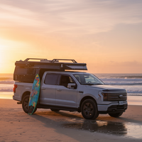 Cangkang Camper Truk Pikap 4X4, Cangkang Camper Bak Truk Ukuran Sedang, Cangkang Camper untuk Pikap Tacoma Tundra