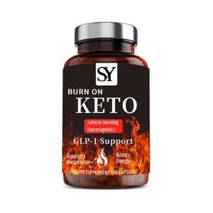 Factory Direct Sales Fett verbrennungs kapsel mit Himbeer keton extrakt Vorteil für Frauen Männer Boost Metabolic Weight Loss Capsule - Product Image 1