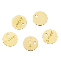 Chaîne d'extension en acier inoxydable avec breloques pour colliers, idéale pour la fabrication de bijoux DIY et les accessoires d'artisanat