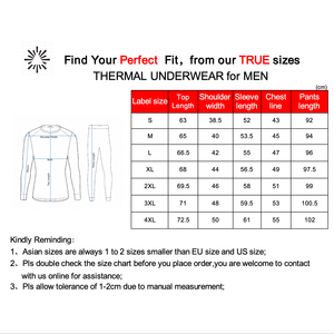 <span class=keywords><strong>Sous</strong></span>-vêtements thermiques d'hiver pour femmes et hommes Ensemble deux pièces chauffantes bon marché pour garder la chaleur <span class=keywords><strong>Sous</strong></span>-vêtements thermiques pour hommes - Product Image 2