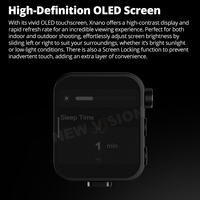 Déclencheur de flash sans fil Godox X3 C/N/S/F/O TTL avec écran tactile OLED pour appareil photo Canon Nikon Fuji Olympus