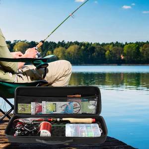 Étui de canne à pêche personnalisé en EVA antichoc, sac de rangement portable pour canne à pêche, étui rigide antichoc personnalisé pour canne à pêche - Product Image 2