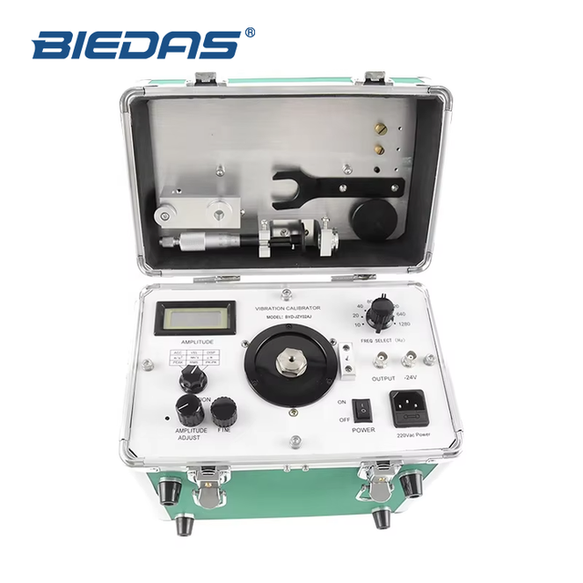 Reliable Performance Vibration Exciter Industrial Maintenance Easy Operation Knob Control Portable Vibration Calibrator