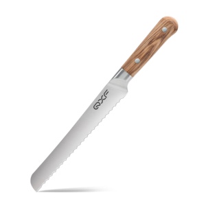 Mayorista Cuchillo Serrado Japonés 8 Pulgadas Cuchillo Serrado de Cocina Alemán de Acero Inoxidable con Mango de Madera - Product Image 5