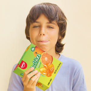 Amos Peelerz Sweets, Golosinas con Sabor a Naranja, 240g, Paquete Individual para Compartir, Caramelos de Goma Pelables - Product Image 5