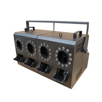Machine à fumée et bulles DMX RGBW à 4 sorties, professionnelle pour scène, DJ, mariage, fête, événement magique