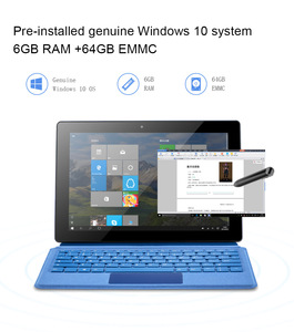 Oem 10.1 inch 11 inch 12 inch thông minh máy tính xách tay Máy tính bảng 2 trong 1 thiết kế 8GB RAM <span class=keywords><strong>Windows</strong></span> 10 OS Tablet PC với bàn phím và bút - Product Image 3