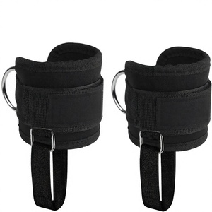 Sangles de cheville réglables en néoprène pour la musculation, les exercices de fitness et l'entraînement des jambes sur machine à câble, pour hommes et femmes - Product Image 2