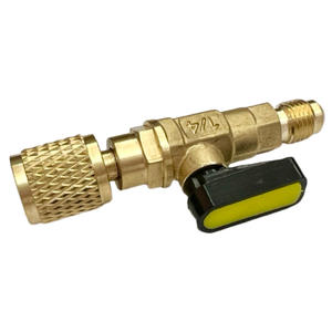 Cross-Border Supply R22 Refrigerant Charging <b>Safety</b> Ball Valve for Air Conditioner/Refrigerator Ball Valves <b>Product</b> Category - Product Image 2