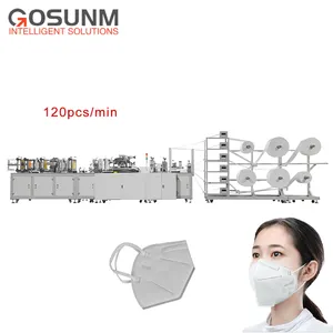 Gosunm-máquina para hacer mascarillas kn95, fabricante automático