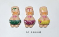 Aimant 3D de réfrigérateur de conception de fille de bikini de beauté avec l'ouvreur, aimant de réfrigérateur de résine de style de plage pour la décoration à la maison, artisanat de résine de souvenir