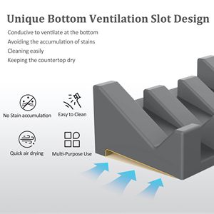 Mở rộng tự thoát nước món ăn xà phòng dễ dàng làm sạch <span class=keywords><strong>Silicone</strong></span> phòng tắm xà phòng chủ bồn tắm với hệ thống thoát nước giữ Xà phòng thanh khô sạch - Product Image 3