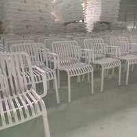 Chaises de salle à manger empilables en polypropylène écologique, imperméables, pour l'intérieur et l'extérieur – Offre Spéciale