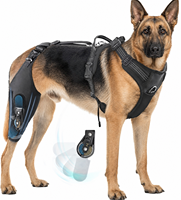 Attelle de Genou Canine Légère en Éponge avec Fermeture Auto-agrippante pour Déchirure Croisée, Gonflement du Pied Arrière et Enveloppement de la Patte – Idéale pour le Dropshipping