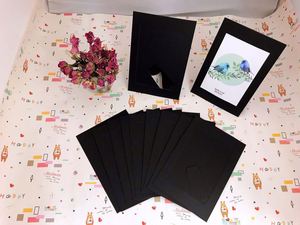 Minimalist Design Horizontal Vertical Cardboard Photo <b>Frame</b> Customized Logo Paper <b>Picture</b> <b>Frame</b> - Product Image 3