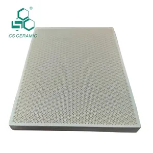 Far Infrared Ceramic Plate Refractory Infrared Gas Burner Cordierite Infrared Honeycomb Ceramic Plate