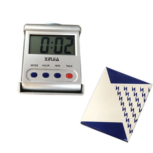 Xinjia Talking Clock XJ-792TC Electronic Voice Alarm For Blind Hourly Chime - Product Image 2