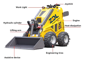 Pengiriman Cepat Kubota Crawler <span class=keywords><strong>Loader</strong></span> Skid Steer <span class=keywords><strong>Loader</strong></span> dengan Bucket Gratis, Garansi 1 Tahun, PLC, Momen Beban Tinggi, Penggerak 4 Roda, Euro5/EPA - Product Image 3