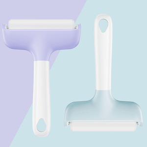 Rouleau anti-peluches en caoutchouc LISI réutilisable <span class=keywords><strong>pour</strong></span> prolonger la durée de vie des tapis <span class=keywords><strong>Cricut</strong></span> FabricGrip, idéal <span class=keywords><strong>pour</strong></span> les travaux manuels, compatible avec les tissus et le vinyle - Product Image 6