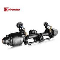 새로운 DARO 13톤 다축 유압식 스티어링 로우베드 트레일러 액슬 150*150 액슬 빔 1840mm