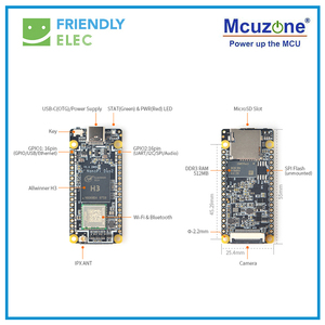 NanoPi Duo2 V1.1 Allwinner H3 Quad Core Cortex A7 Placa de Desarrollo Integrada con WiFi, Computadora de Placa Única - Product Image 3