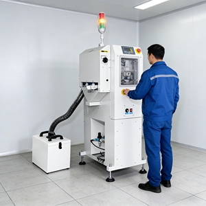 เครื่องทำความสะอาดแผงวงจรอัตโนมัติ MOREL SMM450 ประหยัดต้นทุน สำหรับงานซ่อมบำรุง SMT ปริมาณมาก ช่วยเพิ่มประสิทธิภาพการประกอบ SMT - Product Image 3