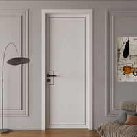 Porte en WPC de haute qualité, porte en bois-plastique, porte résistante à l'humidité, pour hôpital, école, appartement, produit très vendu en Arabie Saoudite