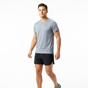 T-shirt de marathon pour hommes, vêtements de course haut de gamme, panneaux latéraux en mesh ultra-légers, séchage rapide, idéal pour tous les niveaux - Product Image 5