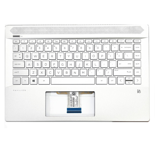 New Original US English for HP Pavilion 14-CE TPN-Q207 Keyboard Palmrest Assembly With Backlight 100% Tested Fast Ship