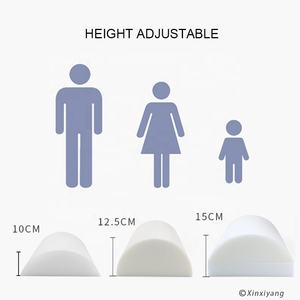 Funda antideslizante de tamaño personalizado de alta calidad, Media cilindro, cómoda, espuma de memoria, cojín de descanso de pies para debajo de escritorio - Product Image 3