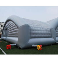 Tente de mariage gonflable d'extérieur, structures gonflables pour exposition, cube pour fête