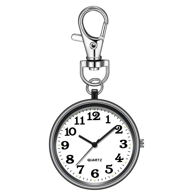 Antique Style Old Luminous Analog Quartz Pocket Watch for Students and Nurses Fashion Wholesale FOB Watches for Students Nurses